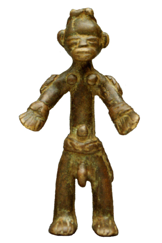 Figure 008035; Nimba / Liberia; bronze copper alloy