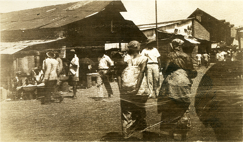 Photograph of street scene in Liberia