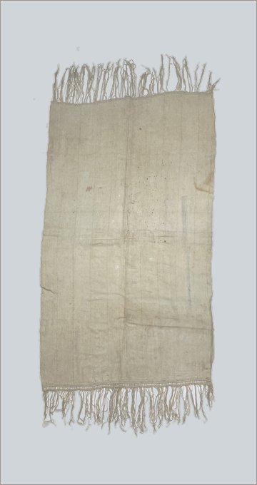 cotton cloth strip weaving  / Liberia; collected in 1934-1935; by Walter Logan Fry; Collection of William Logan Fry